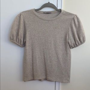 Puffed Short Sleeve Shirt